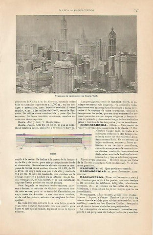 LAMINA ESPASA 5066: Rascacielos de Nueva York