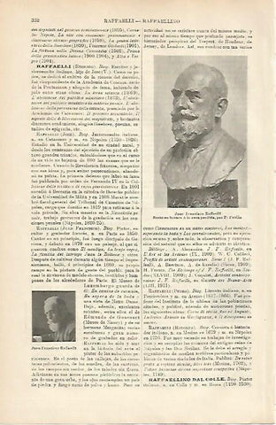 LAMINA ESPASA 5023: Bisto de Raffaelli por Paulin