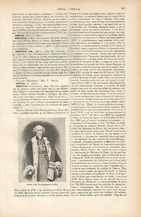LAMINA ESPASA 7586: Mateo Jose Buenaventura Orfila