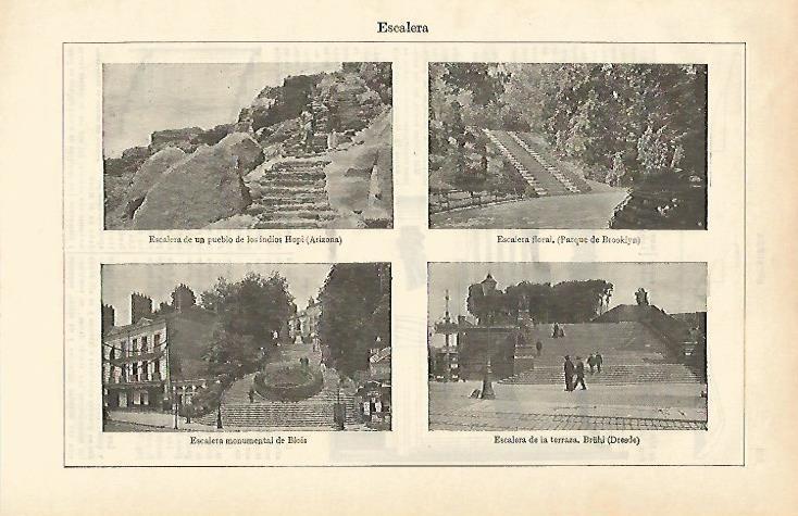 LAMINA ESPASA 16554: Escaleras de jardines