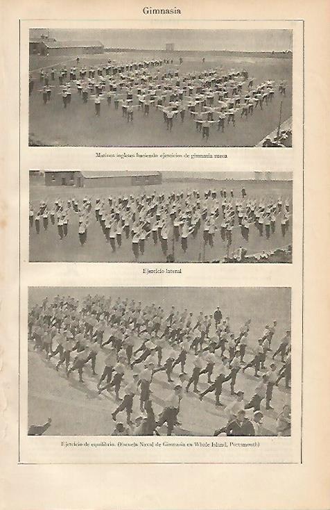 LAMINA ESPASA 2085: Entrenamientos militares