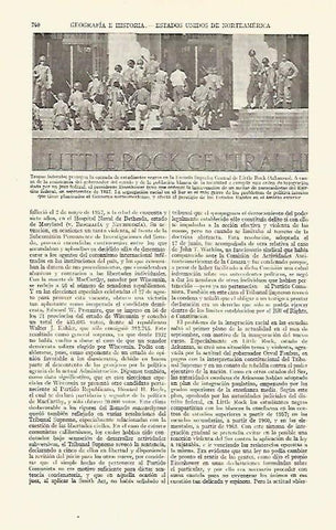 LAMINA ESPASA 21723: Militares protegiendo la Escuela Superior Central de Little Rock en Estados Unidos