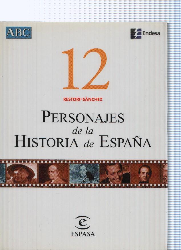 Personajes de la Historia de España 12 Restori-Sanchez