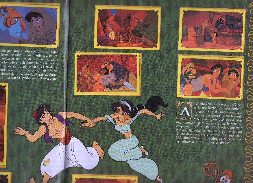 Album de Cromos DISNEY ALADDIN - COMPLETO (Panini 1993)