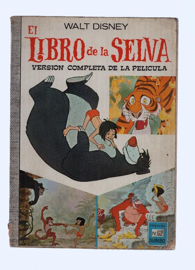 Coleccion DUMBO, Numero 62: EL LIBRO DE LA SELVA - Version Completa de la Pelicula (Ediciones Recreativas 1970)
