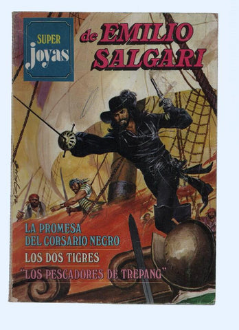 Super Joyas de Emilio Salgari numero 02: La Promesa del Corsario Negro-Los dos tigres-