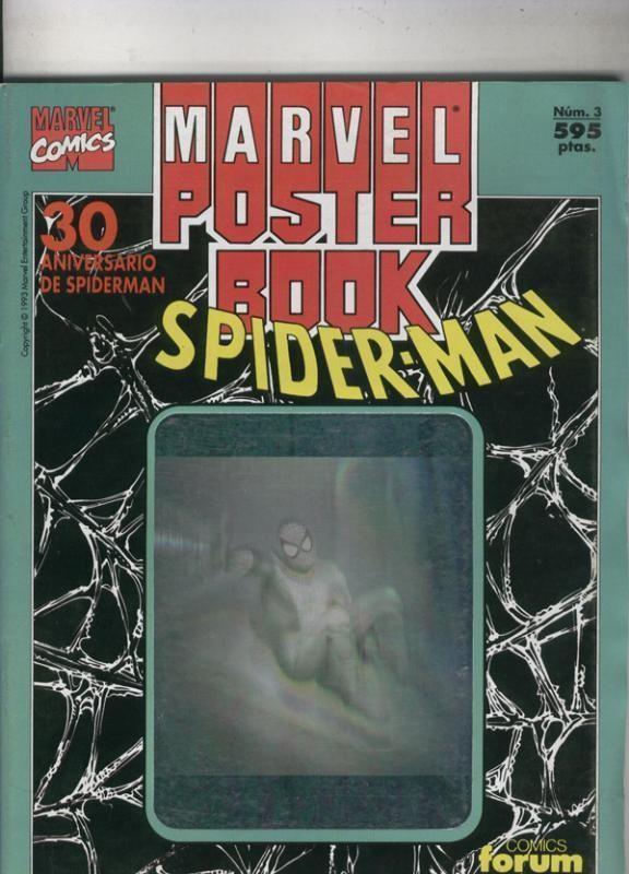 Marvel Poster Book: 30 aniversario de Spiderman, portada verde
