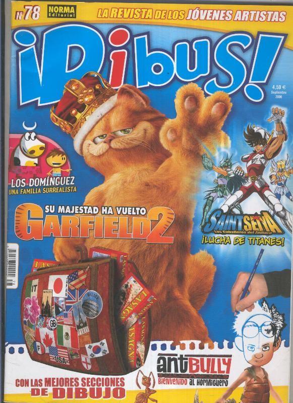 Dibus revista numero 078 con poster dedicado a Monster House