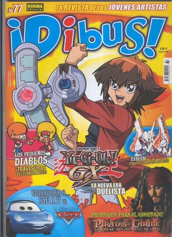 Dibus revista numero 077 con poster dedicado a Piratas del Caribe: 