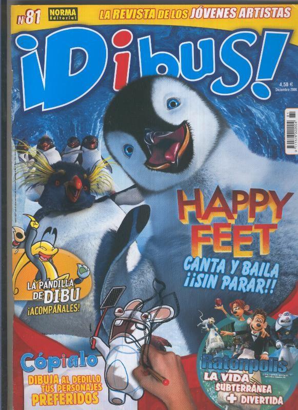 Dibus revista numero 081 con poster dedicado a Ratonpolis