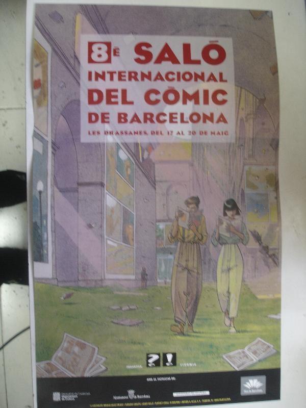 Poster: 8º Salon Internacional del Comic de Barcelona 