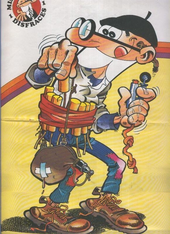 Mortadelo. Mis mejores disfraces Poster numero 01: Paleto (numerado 2 en trasera)