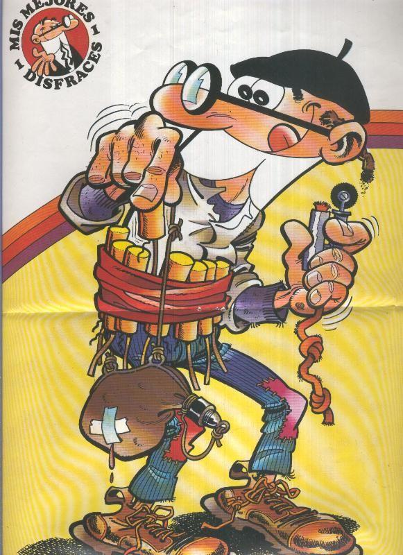 Mortadelo. Mis mejores disfraces poster numero 01: vestido de paleto