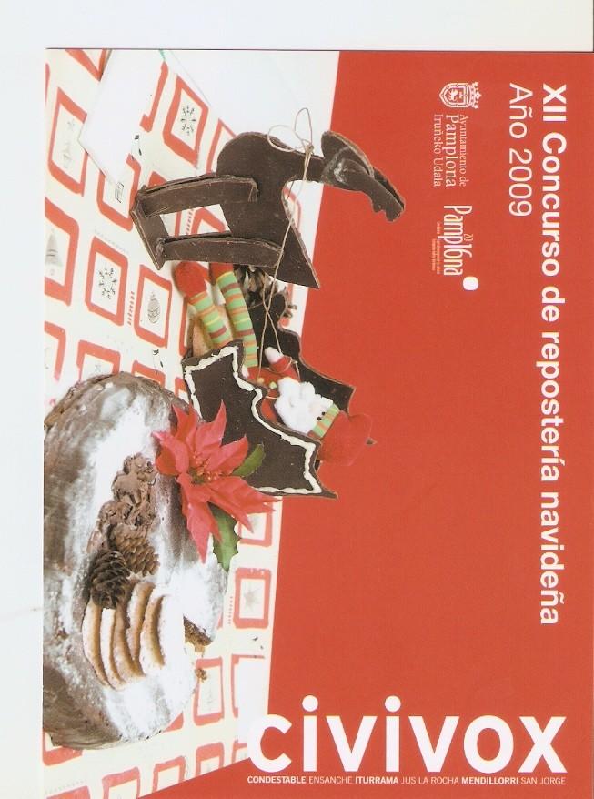 Postal 024211 : Concurso de reposteria navideña. Año 2009