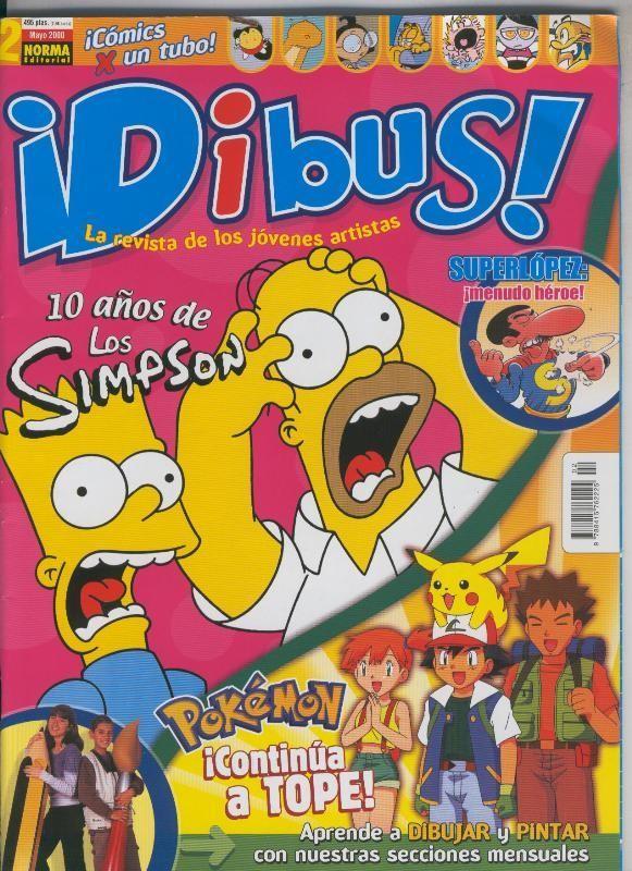 Dibus revista numero 002 (poster central de Tom de Daniel Torres)