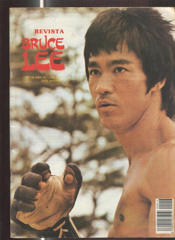 Bruce Lee numero 16: conservando poster central de Bruce