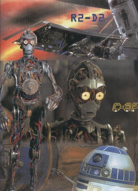 Poster: Star Wars episodio I: R2-D2 y C-3PO