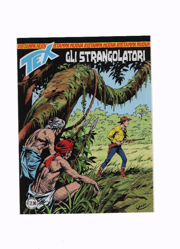 TEX Nuova Ristampa, Numero 312: GLI STRANGOLATORI (Sergio Bonelli 2012)