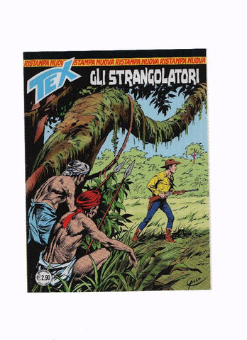 TEX Nuova Ristampa, Numero 312: GLI STRANGOLATORI (Sergio Bonelli 2012)