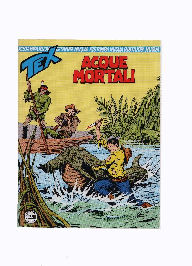 TEX Nuova Ristampa, Numero 332: ACQUE MORTALI (Sergio Bonelli 2013)
