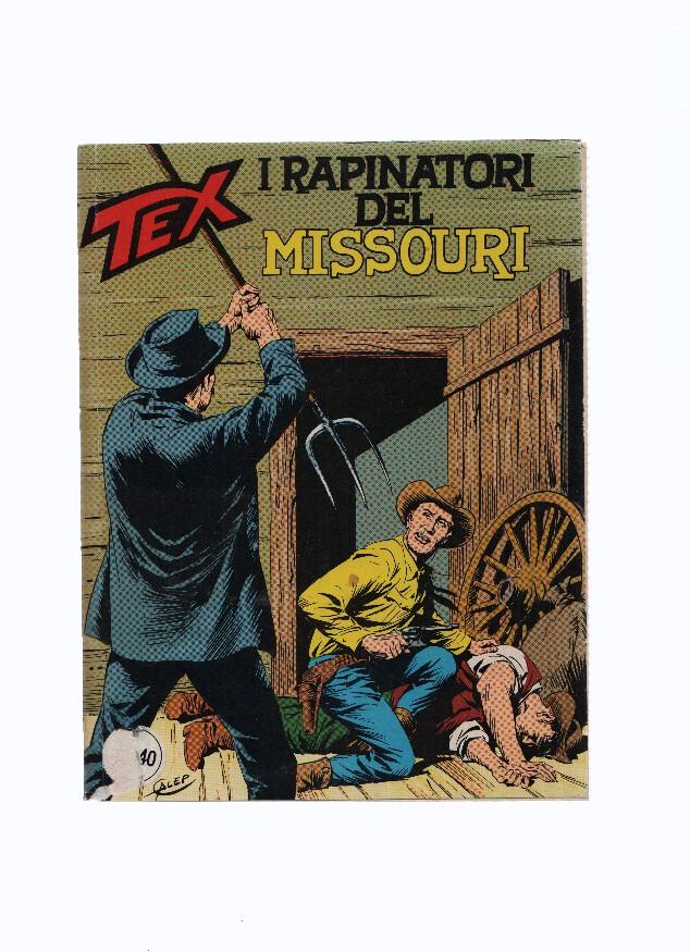 TEX, Numero 327: I RAPINATORI DEL MISSOURI (DAIM PRESS 1988)