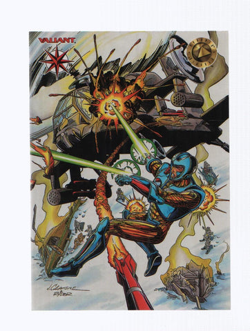 Trading Cards: VALIANT, Serie ERA II, Numero 157: X-O MANOWAR (Valiant 1994)