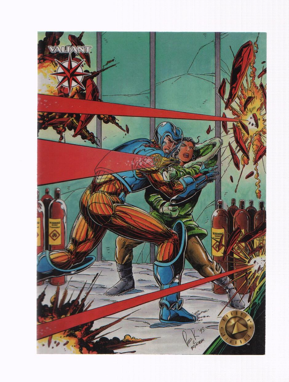 Trading Cards: VALIANT, Serie ERA II, Numero 159: X-O MANOWAR (Valiant 1994)