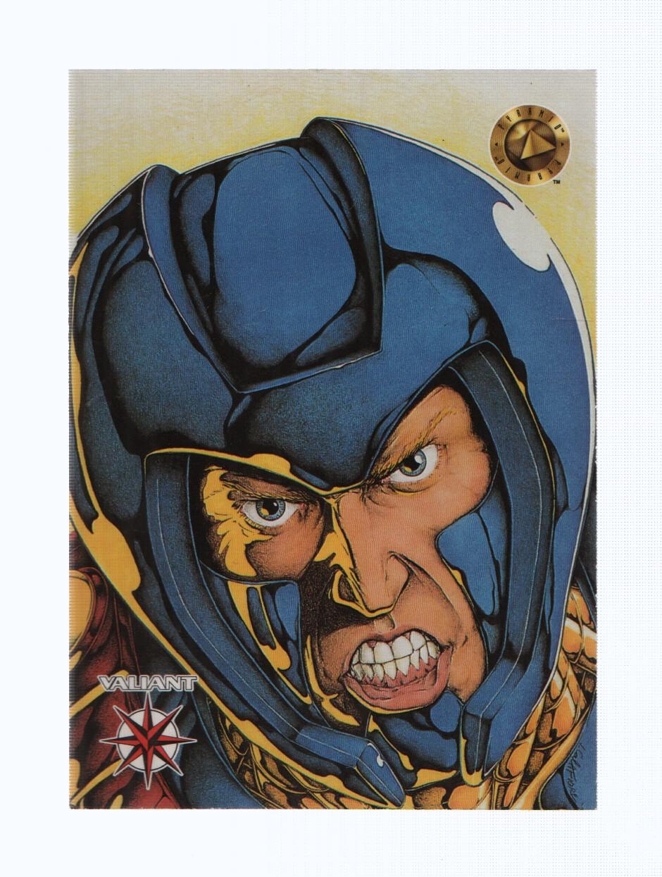 Trading Cards: VALIANT, Serie ERA II, Numero 163: X-O MANOWAR (Valiant 1994)