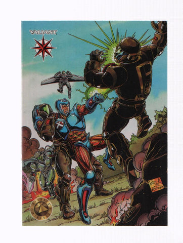 Trading Cards: VALIANT, Serie ERA II, Numero 164: X-O MANOWAR (Valiant 1994)