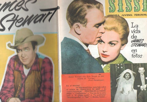 Sissi numero 199: James Stewart en fotos