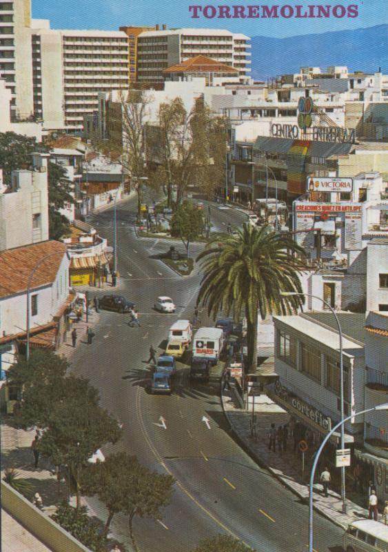 Postal 016139: Plaza Costa del Sol en Torremolinos, Malaga