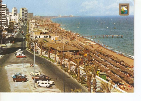 Postal 028670 : Torremolinos (Costa del Sol), El Bajondillo, Playa y Paseo Maritimo