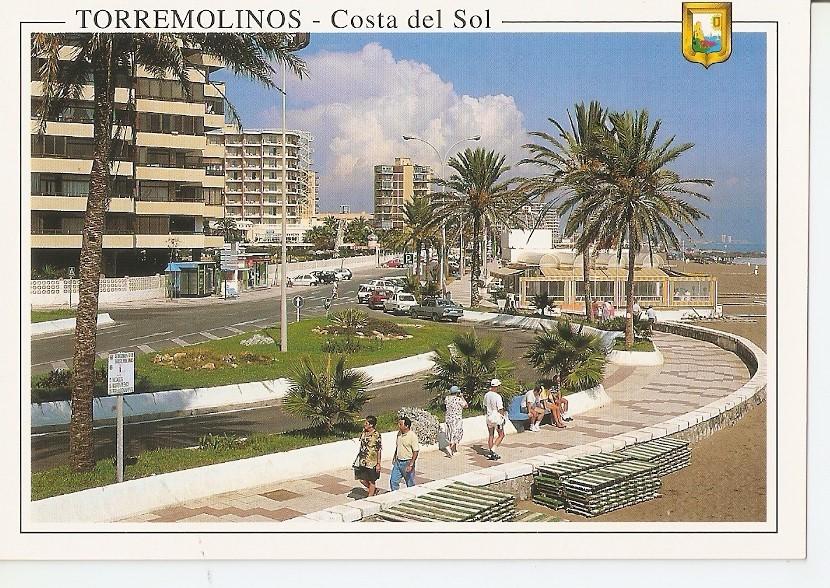 Postal 034952 : Torremolinos (Costa del Sol). Paseo maritimo