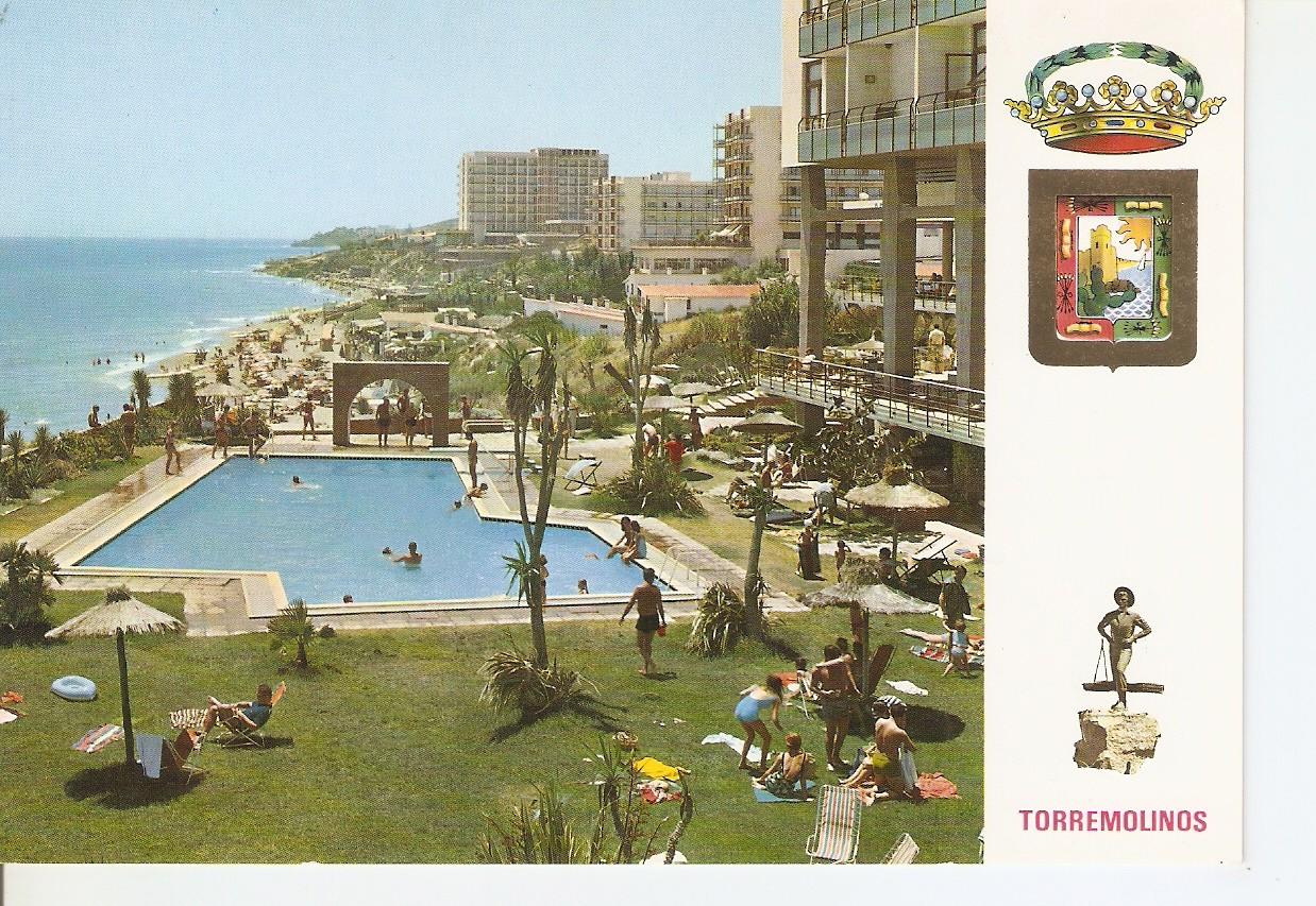 Postal 037645 : Torremolinos. Vista general. Fuente de la Salud