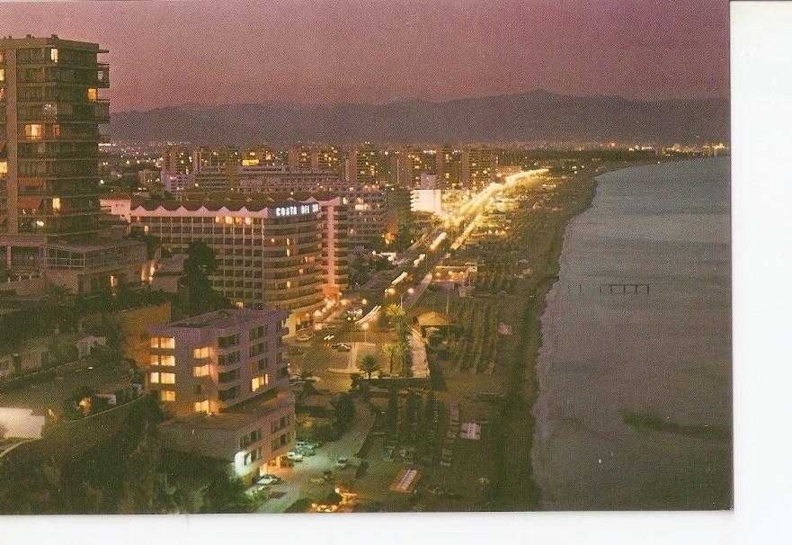 Postal 042053 : Costa del Sol. Torremolinos. Vista parcial nocturna