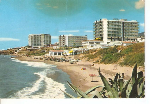 Postal 045467 : Costa del Sol. Torremolinos. Vista parcial y playa