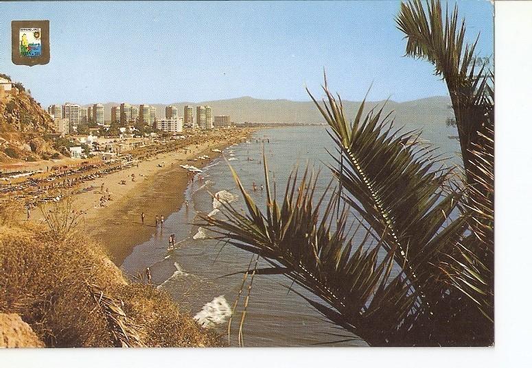 Postal 020454 : Playa de la Roca. Torremolinos - Costa del Sol