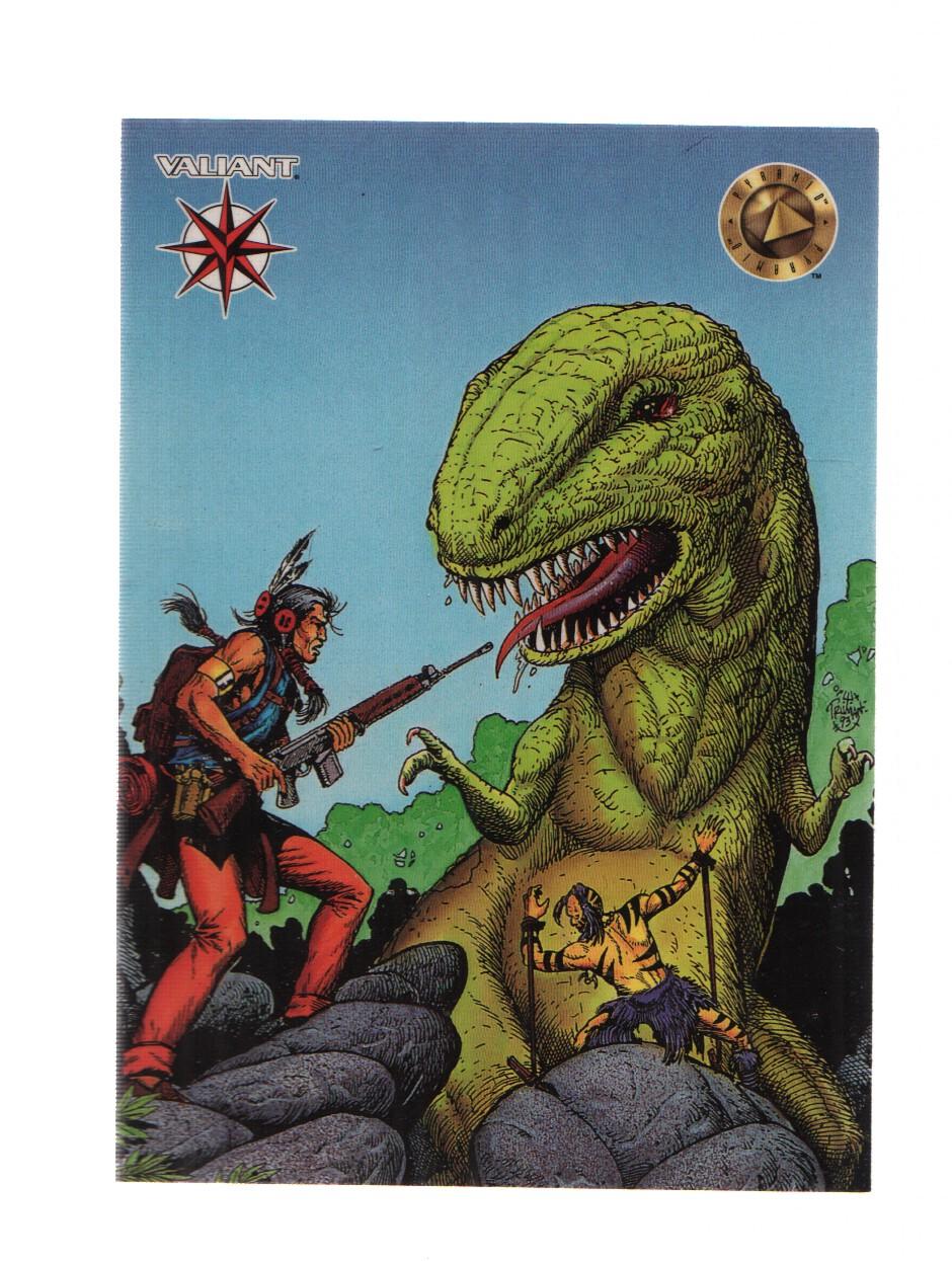 Trading Cards: VALIANT Serie ERA II Numero 237: TUROK, Dinosaur Hunter (Valiant 1994)