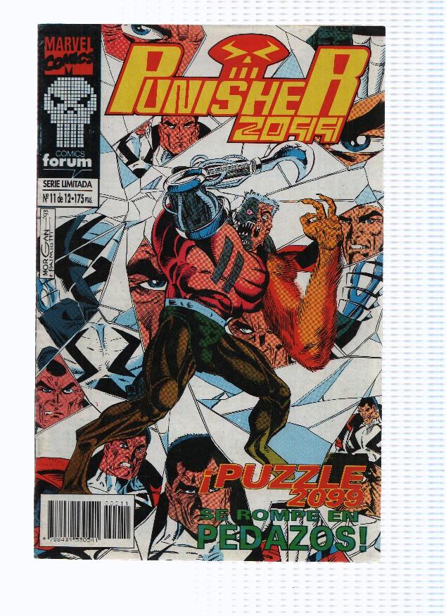 PUNISHER 2099, Serie Limitada, Numero 11 de 12: La Tormenta se Acerca (Forum 1994)