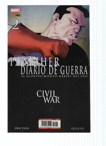 PUNISHER, Diario de Guerra - CIVIL WAR: Numero 02 (Panini 2007)