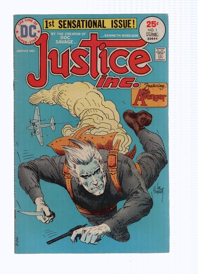 JUSTICE INC., Volume 1, Numero 01: This Night, an Avenger is Born! (DC 1975)