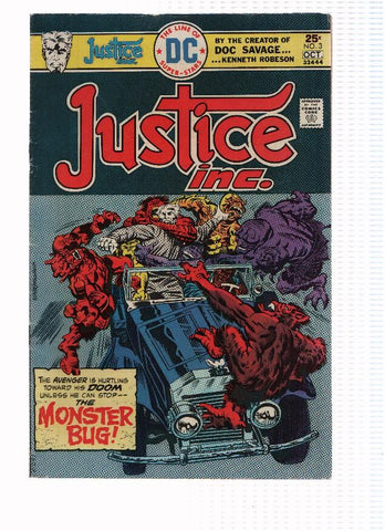 JUSTICE INC., Volume 1, Numero 03: The Monster Bug (DC 1975)