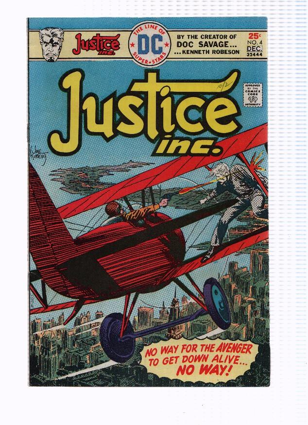 JUSTICE INC., Volume 1, Numero 04: Slay Ride in the Sky (DC 1975)
