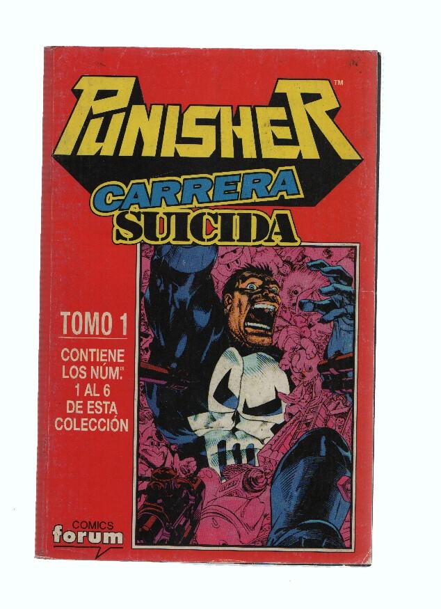 PUNISHER: CARRERA SUICIDA, Retapado Numero 1: Incluye los numeros del 01 al 06 (Forum 1993)