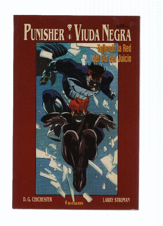 PUNISHER / VIUDA NEGRA: Tejiendo la Red del Dia del Juicio ( Forum 1992)
