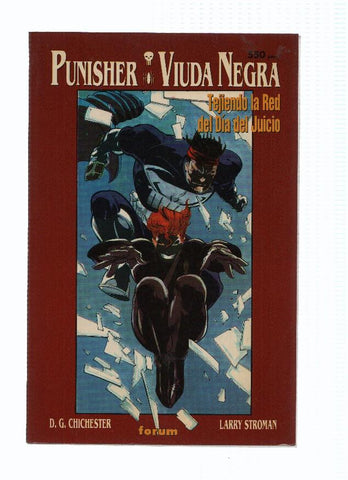 PUNISHER / VIUDA NEGRA: Tejiendo la Red del Dia del Juicio ( Forum 1992)