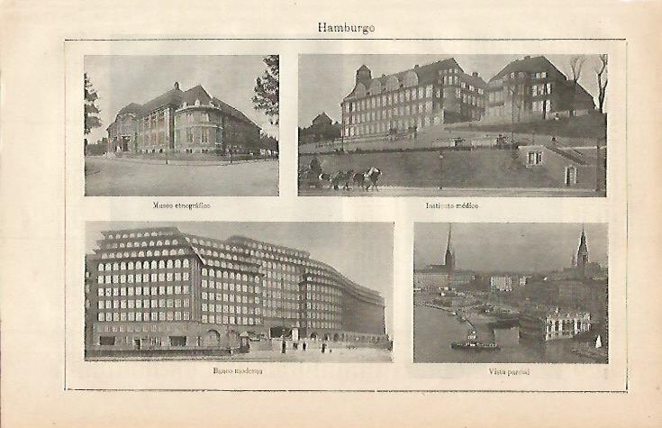 LAMINA ESPASA 544: Vistas de Hamburgo