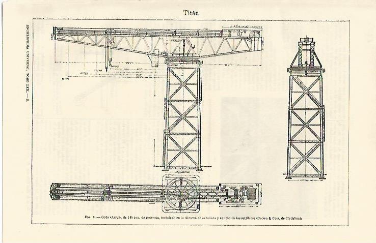 LAMINA ESPASA 1225: Grua Arrol 