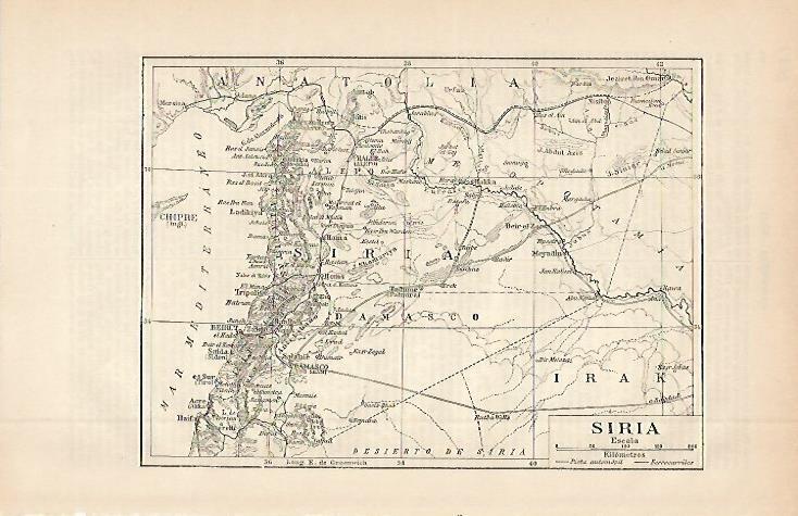 LAMINA ESPASA 2631: Mapa de Siria