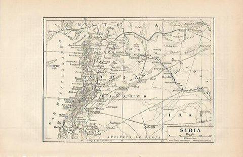 LAMINA ESPASA 2631: Mapa de Siria